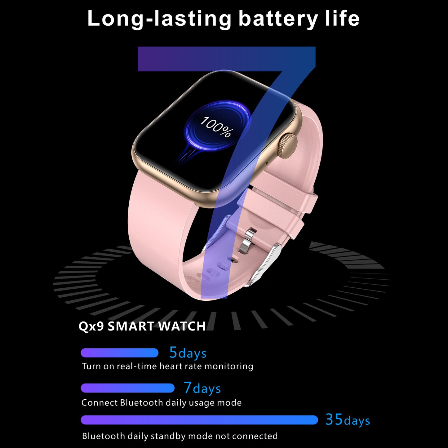 Lifebee QX7 Fitness Smartwatch