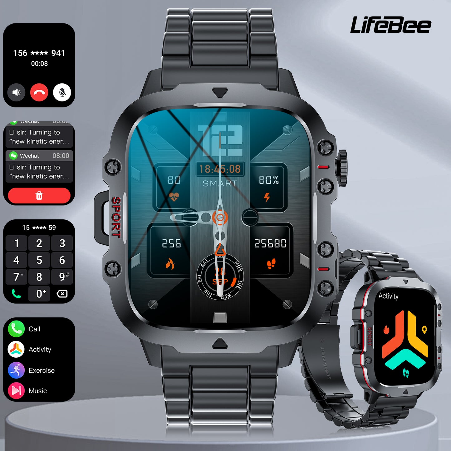 Lifebee QX11 Adventure Smartwatch